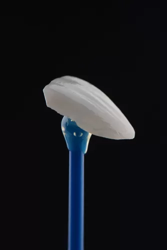 Close Up Shot Of Porcelain Laminated Veneer