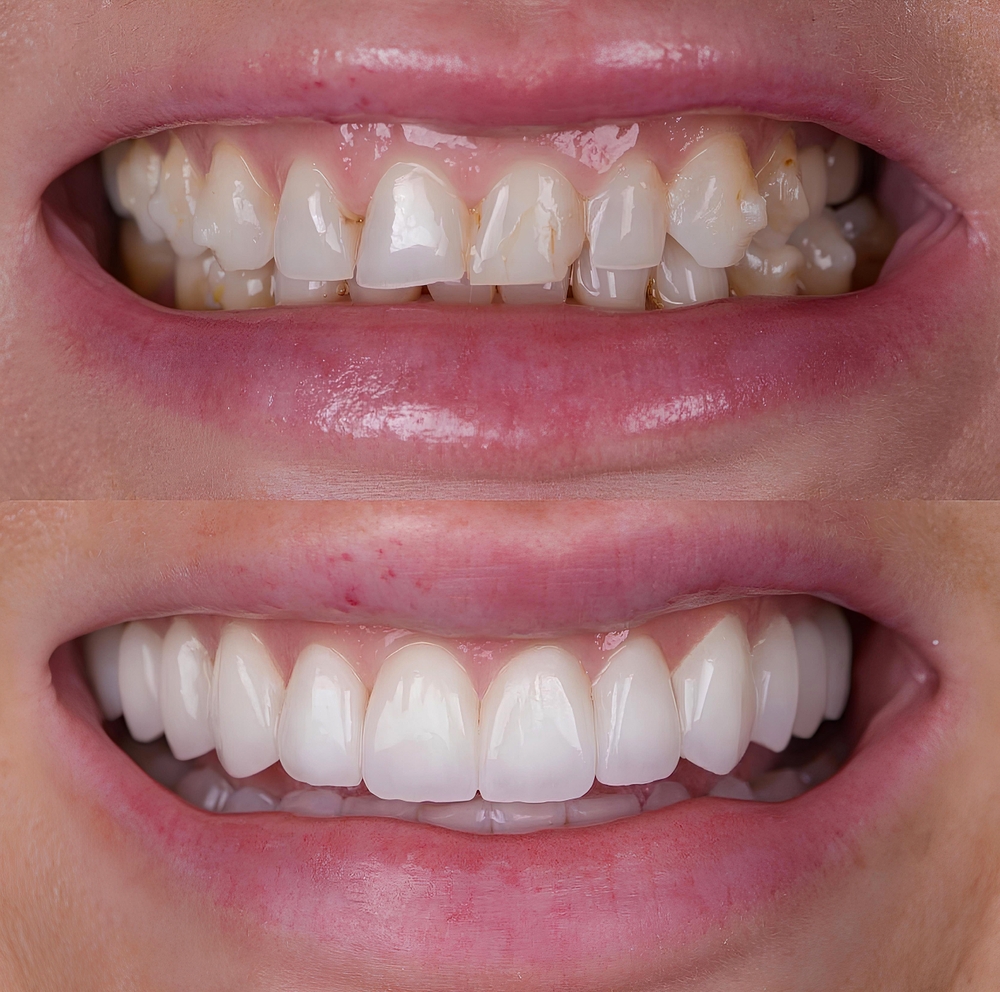 Invisalign with whitening before and after Burbank Toluca Lake